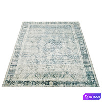 Opale Hand-Knotted Wool Rug 3D Model Vray, Corona