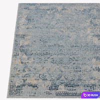 Carpet Elvera Blue, 160 X230 3D Model Vray