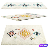 Balta Area Rug set 2 3D Model Vray