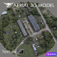 Industrial area 63 3D Model Vray