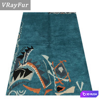 Carpets Set 1940 3D Model Vray, Corona