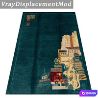 Carpets Set 1940 3D Model Vray, Corona