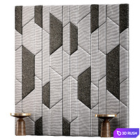 Headboard №11 3D Model Vray