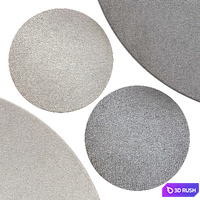 Circle rugs | No. 111 3D Model Vray, Corona