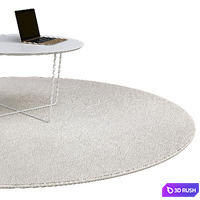 Circle rugs | No. 111 3D Model Vray, Corona