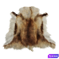 Nine Rugs From Animal Skins 10 3D Model Vray
