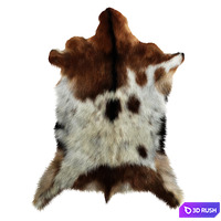 Nine Rugs From Animal Skins 10 3D Model Vray