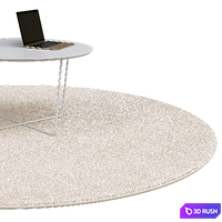 Circle rugs | No. 145 3D Model Vray, Corona