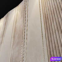 Headboard 24 3D Model Vray, Corona