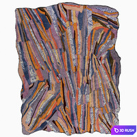 Super Standard Rug by Cc-Tapis 3D Model Vray