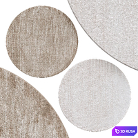 Circle rugs | No. 183 3D Model Vray, Corona