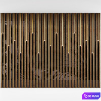 Decotarive Wall panel 024 3D Model Corona