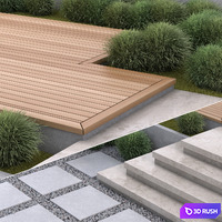 Green yard 3D Model Corona