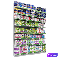 Market shelves 3D Model Vray, Corona