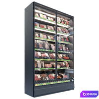 Market refrigerators 3D Model Vray, Corona