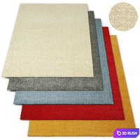 Carpets Langsted IKEA 3D Model Vray, Corona