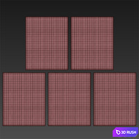 Carpets Langsted IKEA 3D Model Vray, Corona