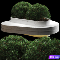 Bench511 3D Model Vray