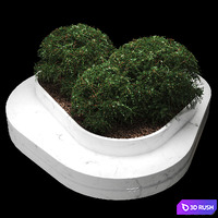 Bench511 3D Model Vray