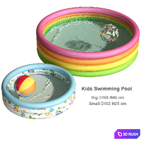 Inflatable children's pool 3D Model Vray, Corona