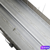 Overpass 3D Model Vray