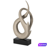 Thomas Gymnastic Figurine Modern Sculpture 3D Model Vray, Corona
