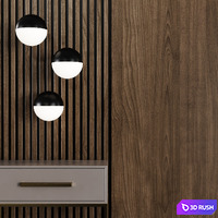 Decotarive Wall panel 042 3D Model Corona