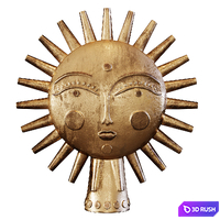 Sculptures 07 3D Model Corona
