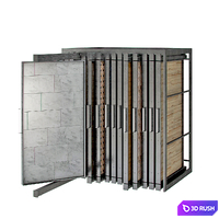 Booth 25.35 RT16 3D Model Vray