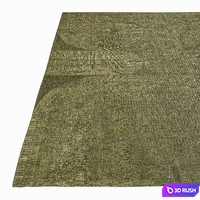 Fontenay Rug by La Manufacture Cogolin 3D Model Corona