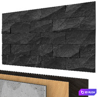 Decorative wall 278 3D Model Corona