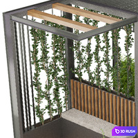 Collection plant vol 208 3D Model Corona