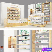 Pharmacy-Cosmetics 3D Model