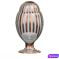 DESIGNER STATUETTE 155377-26 3D Model Vray