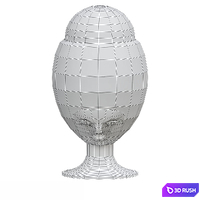 DESIGNER STATUETTE 155377-26 3D Model Vray