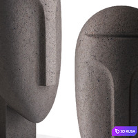Arteriors / Isa Sculpture 3D Model Vray, Corona