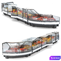 Set of showcases for grocery store 3D Model Vray, Corona