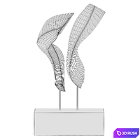 Sophie Elizabeth Thompson sculpture 11 3D Model Vray, Corona