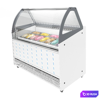 Ice cream display ISA BERMUDA View 3D Model Vray, Corona