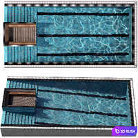 POOL NO33 3D Model Vray, Corona