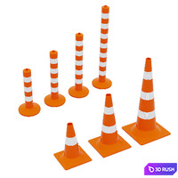Special equipment for creating parking 3D Model Corona