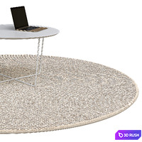 Circle rugs | No. 238 3D Model Vray, Corona
