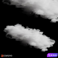 Cloud_08 3D Model Corona