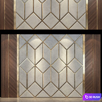 Wall Panel 78 3D Model Vray