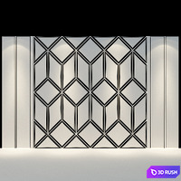 Wall Panel 78 3D Model Vray