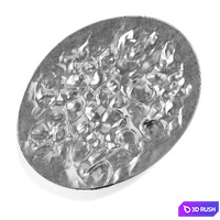 Round wall panel Astral variation 3D Model Vray, Corona