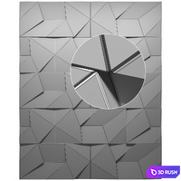 3D Panel 3D Model Corona