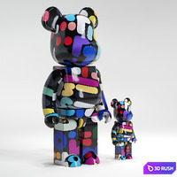 Bearbrick / Yoon Hyup 3D Model Vray, Corona