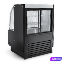 Turbo Air TCGB-36DR-B Curved Glass Dry Bakery Display Case 3D Model Vray, Corona