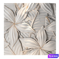 3d panel Jungle-2 3D Model Corona